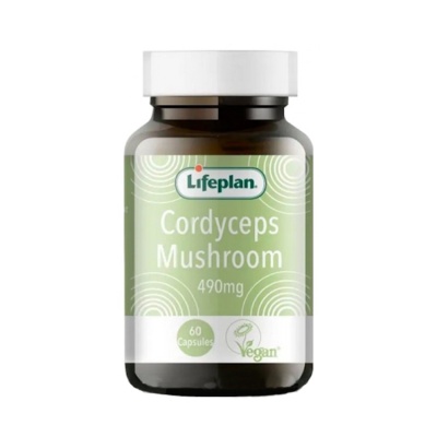 Lifeplan Cordyceps Mushroom 490mg 60 caps